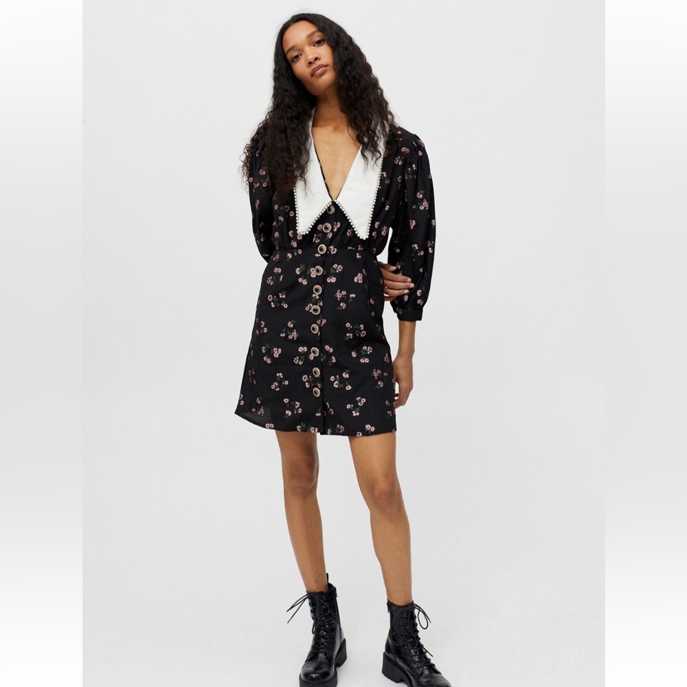 SOLD - Sister Jane Ink Floral Mini | free people & urban outfitters dress